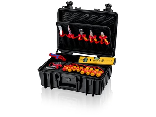 [90335805 1673818] Knipex Werkzeugkoffer «Robust23 Start» Elektro, 24-teilig