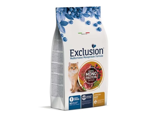 [90335866 1662015] Exclusion Trockenfutter Sterilized Beef, 12 kg
