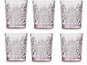 onis Gin Glas Hobstar 350 ml, 6 Stück, Lavendel
