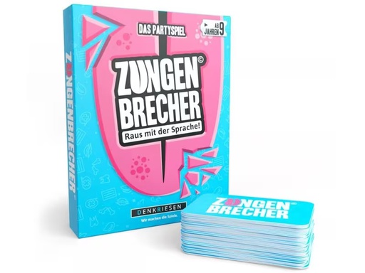 [90336222 1679629] Denkriesen Partyspiel Zungenbrecher - «Raus mit der Sprache» -DE-