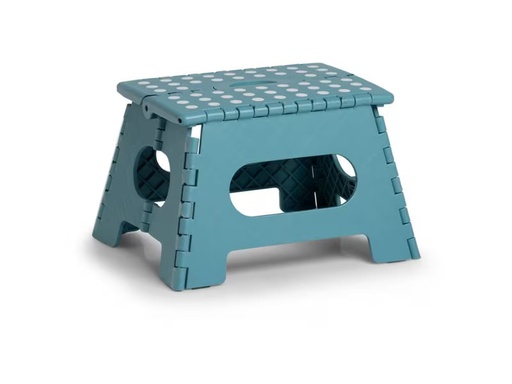 [90336240 1681495] Zeller Present Klapphocker 35 x 28 x 22 cm, Eisblau
