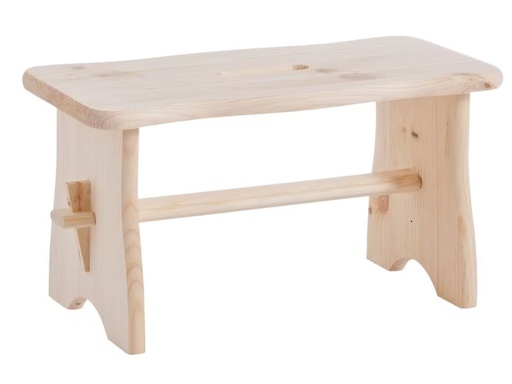 [90336266 1681493] Zeller Present Bank 39 x 19 x 21 cm, Nature