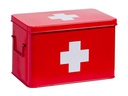 Zeller Present Erste Hilfe Schrank 32 x 19.5 x 20 cm, Rot