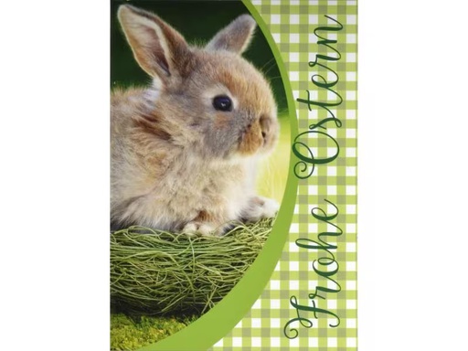 [90336284 1033036] ABC Grusskarte Mini Frohe Ostern
