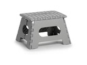 Zeller Present Klapphocker 35 x 28 x 22 cm, Grau