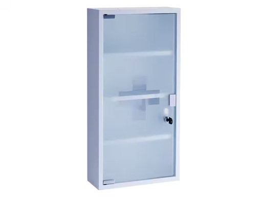 [90336318 1681484] Zeller Present Erste Hilfe Schrank 30 x 12 x 60 cm, Weiss