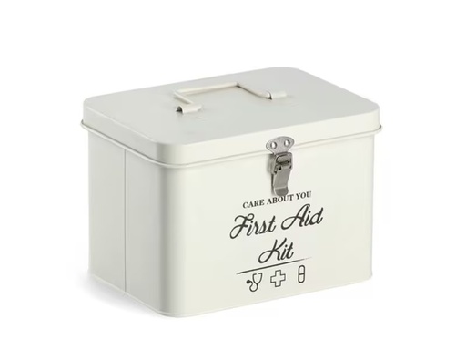 [90336364 1681492] Zeller Present Erste Hilfe Schrank First Aid 22.4 x 17 x 16 cm, Weiss