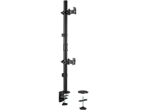 [90336369 1675071] Kensington Vertikaler Dual Monitorarm bis 9 kg – Schwarz