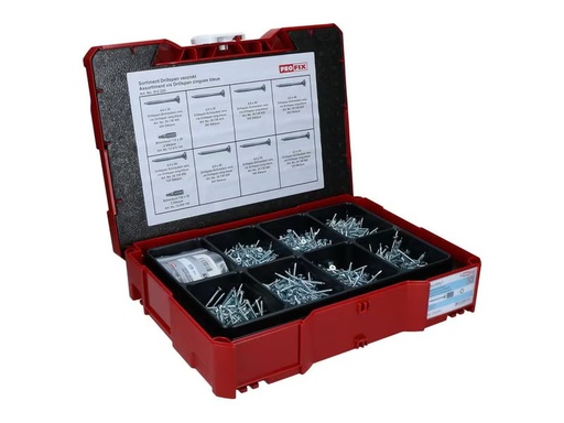 [90336503 1676546] PROFIX Sortimentskoffer Profix Drillspan 398 x 296 x 105 mm