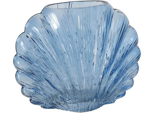[90336573 1662989] Boltze Vase Shelley 16 cm, Blau