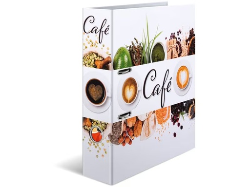 [90336659 1677989] HERMA Ordner Coffee A4, 7 cm