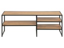 AC Design Konsolentisch Seaford 120 x 33 x 46 cm, Nature/Schwarz