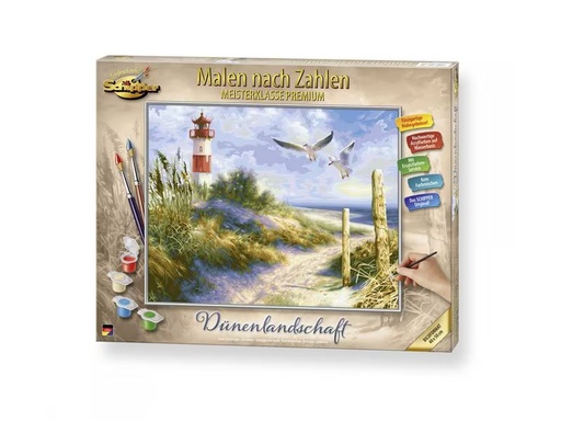 [90336831 1676354] Schipper Malen nach Zahlen Dünenlandschaft mit Leuchtturm