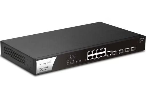 [90336836 1672075] DrayTek PoE+ Switch VigorSwitch PQ2121x 12 Port