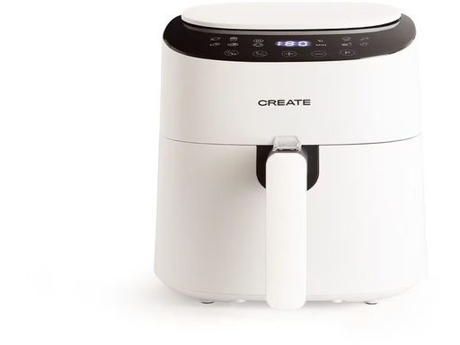 [90336864 1674759] Create Heissluft-Fritteuse Pro Compact 0.5 kg, Weiss