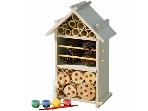 [90336912 1618515] dobar Insektenhotel Bastelset, 16 x 9.5 x 28 cm