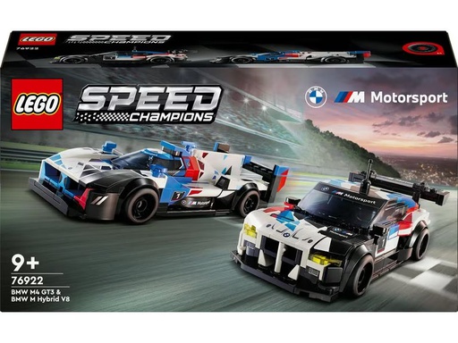 [90336913 1638802] LEGO® Speed Champions BMW M4 GT3 &amp; BMW M Hybrid V8 Rennwagen 76922
