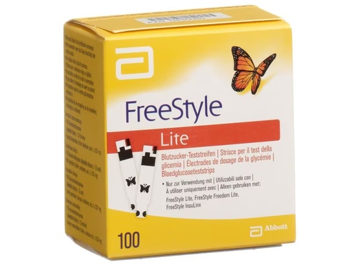 [90336941 1678737] ABBOTT FREESTYLE Lite Teststreifen 100 Stück