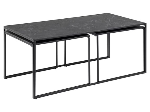[90336978 1675814] AC Design Couchtisch Infinity 120 cm x 48 cm, Schwarz