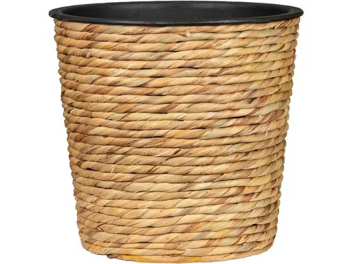 [90336990 1648674] scheurich Pflanzengefäss mit Plastikeinsatz 20 x 17 cm,  Nature