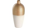 EGLO Leuchten Vase Saryksu 28 cm, Gold/Weiss