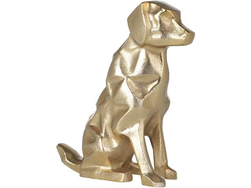 [90337148 1675254] EGLO Leuchten Dekofigur Hund Nolalu 24.5 cm, Gold