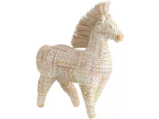 [90337164 1675261] EGLO Leuchten Dekofigur Pferd Ishikari 19.5 x 21 cm