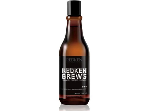 [90337213 1672529] Redken Shampoo Brews 3 in 1 300 ml
