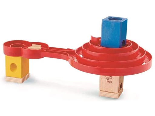 [90053858 1117396] Hape Kugelbahn Zubehör Quadrilla Doppel-Spirale