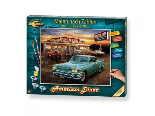 [90337298 1676359] Schipper Malen nach Zahlen American Diner