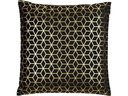 EGLO Leuchten Kissen Singu 45 x 45 cm, Gold/Schwarz