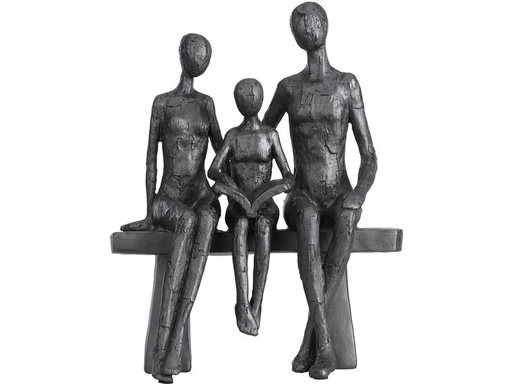 [90337339 1675258] EGLO Leuchten Dekofigur Familie Siocon 27 x 33.5 cm