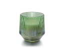 balthasar Kerze im Glas Viento 9.7 cm x 9.5 cm, Hellgrün