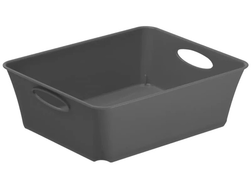 [90053878 1125235] Rotho Aufbewahrungsbox Living Box C6 / 1 l Anthrazit