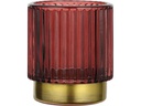 EGLO Leuchten Windlicht Bezamby Gold/Rot