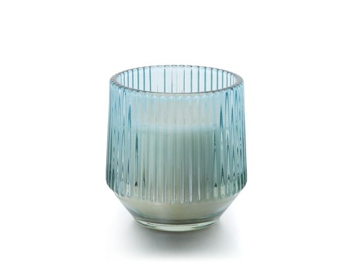 [90337429 1636607] balthasar Kerze im Glas Viento 9.7 cm x 9.5 cm, Hellblau