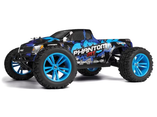 [90337439 1686801] Maverick Monster Truck Phantom MT 4WD Blau, RTR, 1:10