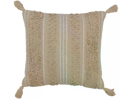 [90337468 1675319] EGLO Leuchten Kissen Chevery Nature 45 x 45 cm, Beige