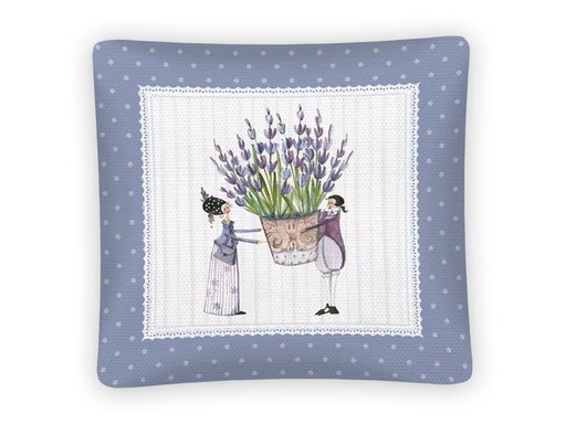 [90337615 1680254] Grätz Kissen Lavendel 14 x 14 cm