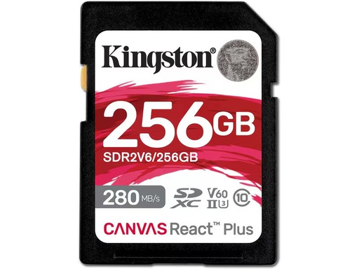 [90337714 1687046] Kingston SDXC-Karte Canvas React Plus V60 256 GB