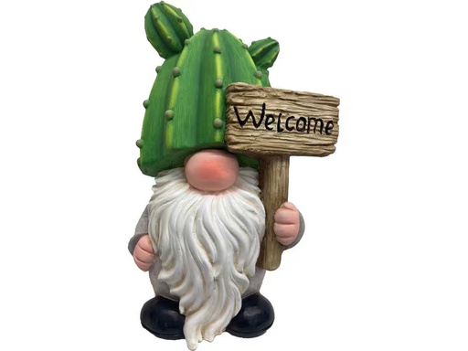 [90338036 1591361] Dameco Dekofigur Gartenwichtel Kaktus 39.5 x 20.5 x 20 cm