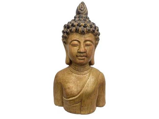 [90338048 1591362] Dameco Dekofigur Buddha Büste 41.5 x 20.5 x 20 cm