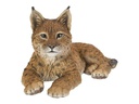 Vivid Arts Dekofigur Luchs 28 cm, Hellbraun