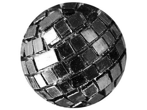 [90338212 1681793] Ambiance Streudeko Spiegelkugeln 20 mm, Schwarz, 15 Stück
