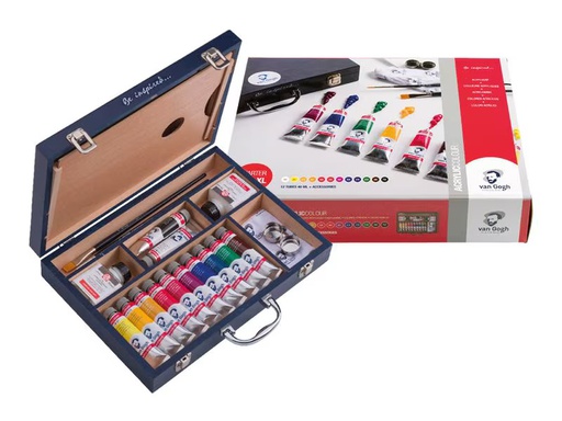 [90338250 1684239] Van Gogh Acrylfarbe Starterbox XL 20-teilig