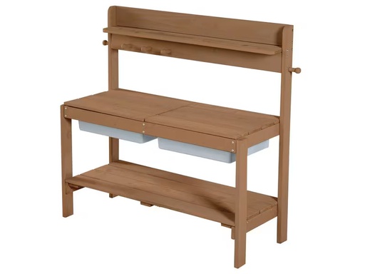 [90338336 1682734] roba Outdoor Gartenküche «Fun» braun