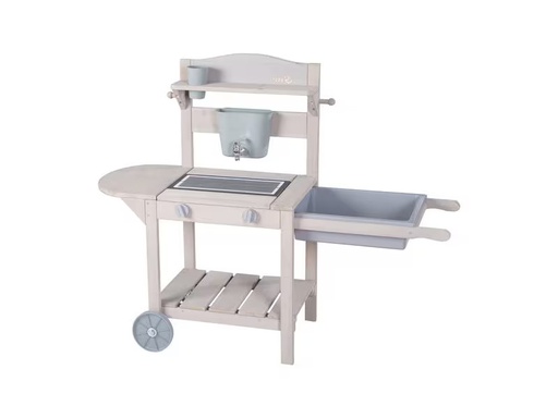 [90338390 1682736] roba Mobile Spiel- und Matschküche BBQ Grau