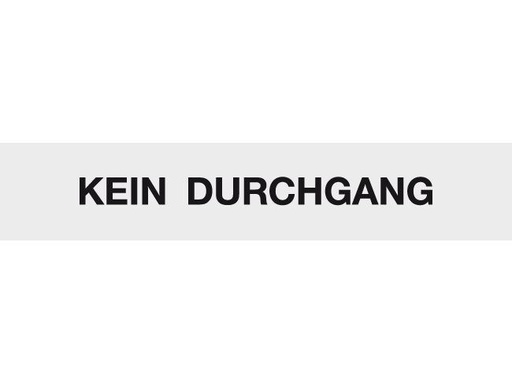 [90338398 1674389] Bätschmann Hinweisschild Kein Durchgang