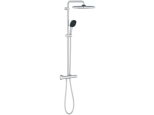 [90338438 1677919] GROHE Duschsystem mit Thermostatbatterie Vitalio Comfort 250