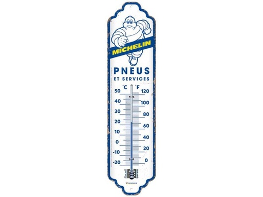 [90338522 1685892] Nostalgic Art Thermometer Michelin 6.5 x 28 cm